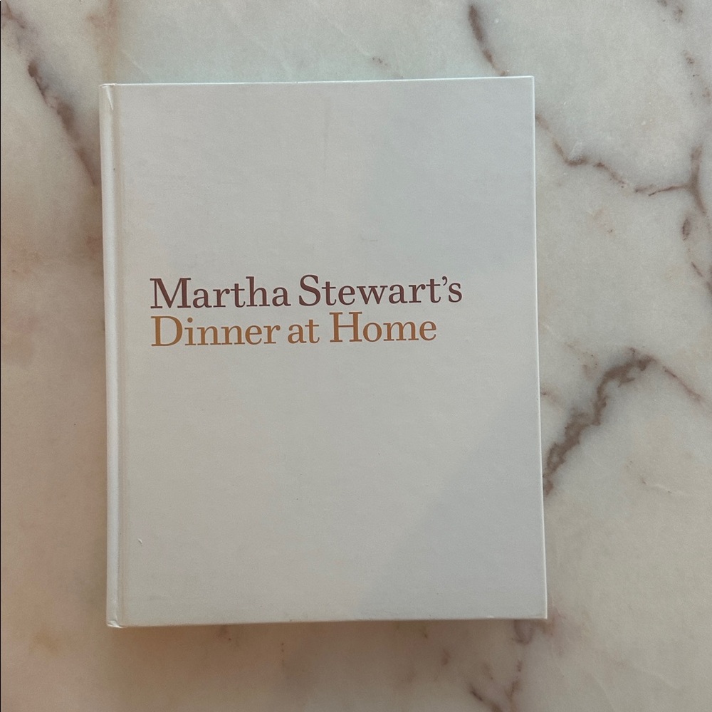 Martha Stewart cookbook